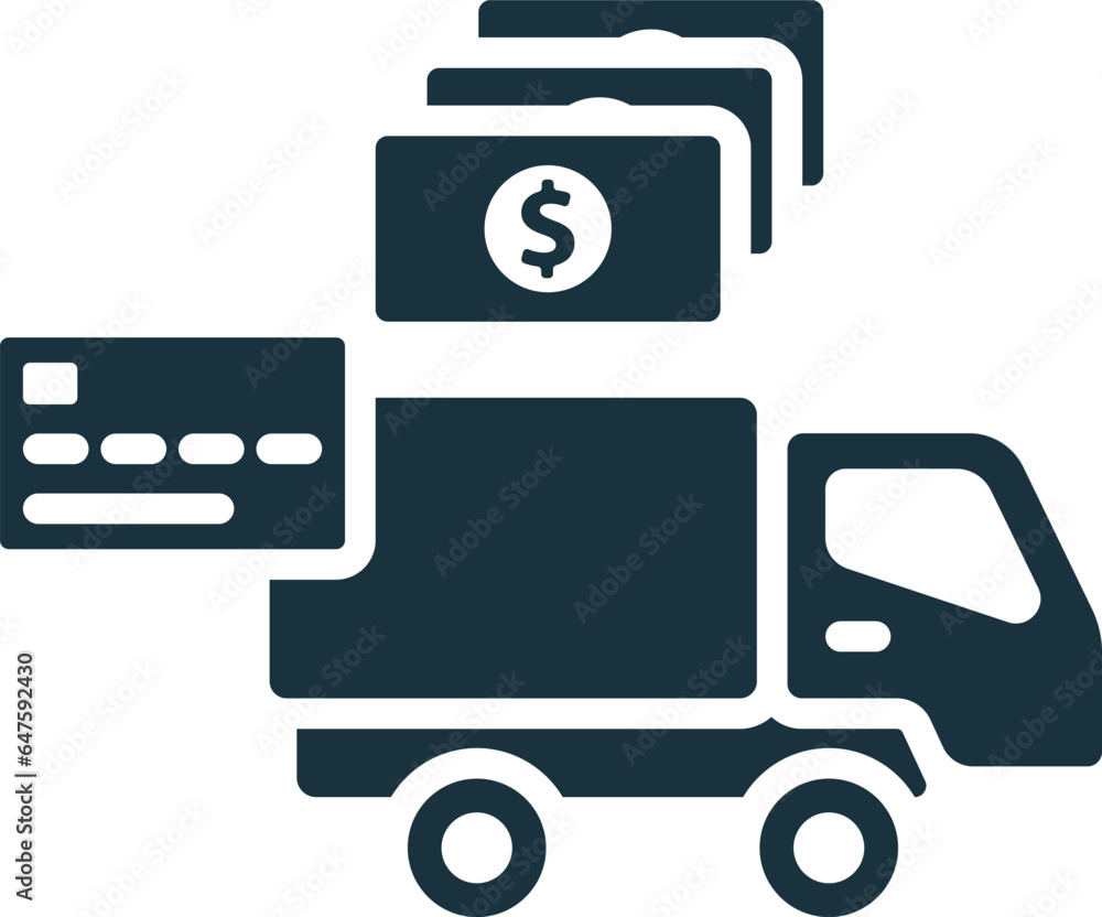 Payment method icon. Monochrome simple sign from logistics collection. Payment method icon for logo, templates, web design and infographics. Payment method icon. Monochrome simple sign from logistics collection. Payment method icon for logo, templates, web design and infographics.