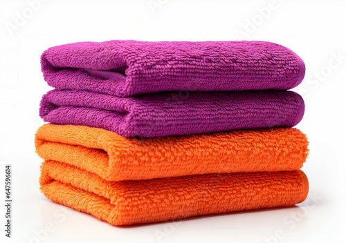 A neat stack of towels