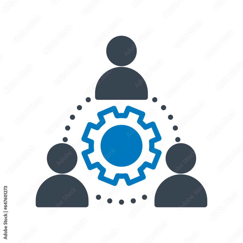 Team management Vector Icon
Team management Vector Icon