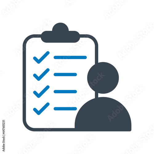 Candidate Vector Icon

