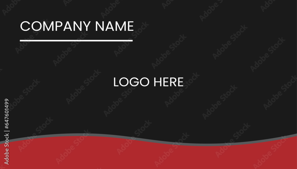 
Portrait and landscape orientation. Double-sided creative business card template.