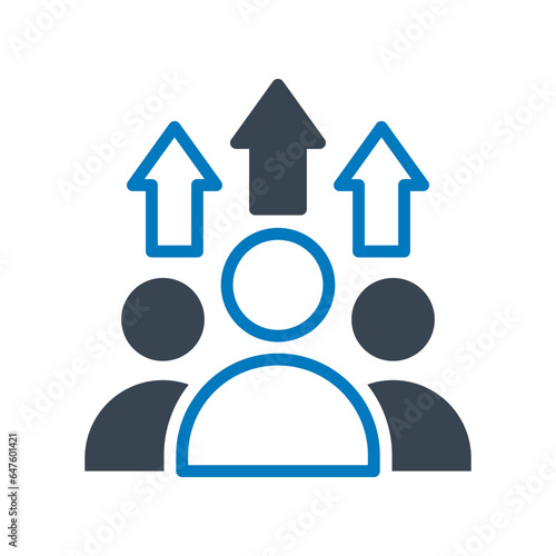 Team development Vector Icon

