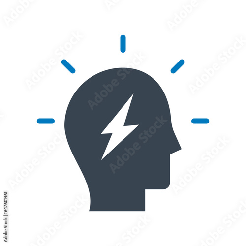 Brainstorming Vector Icon

