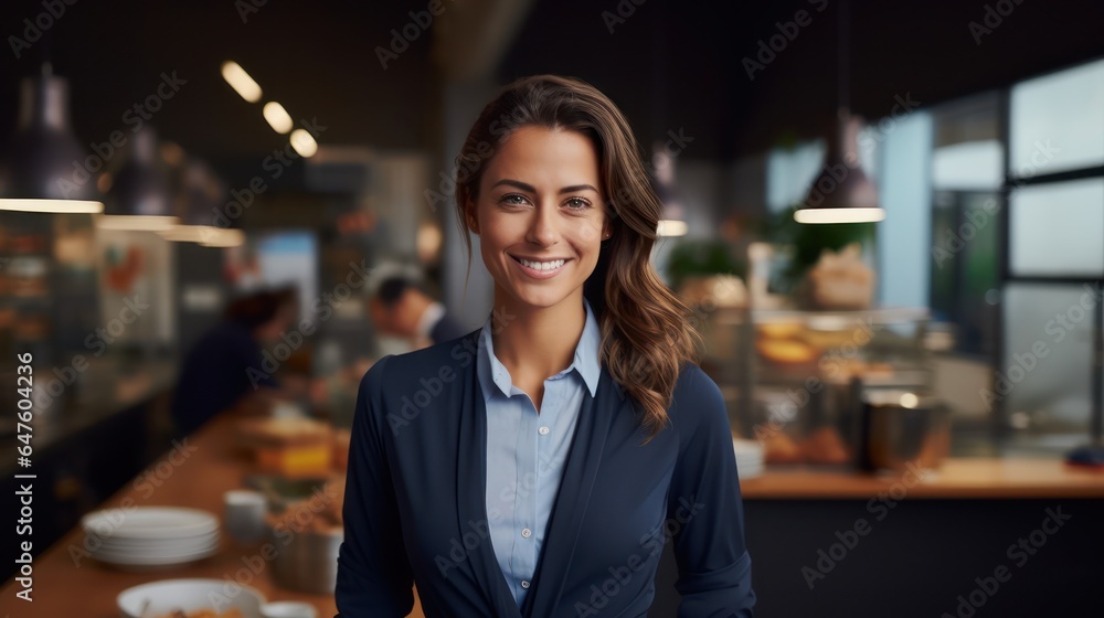 Close up portrait of smiling beautiful millennial businesswoman or CEO looking at camera, happy female boss posing making, confident successful woman at work. Close up portrait of smiling beautiful millennial businesswoman or CEO looking at camera, happy female boss posing making, confident successful woman at work.