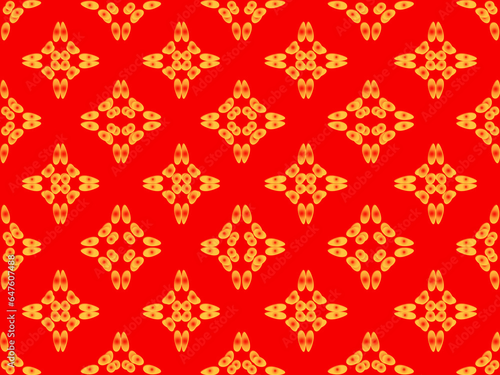 seamless pattern with red flowers seamless pattern with red flowers