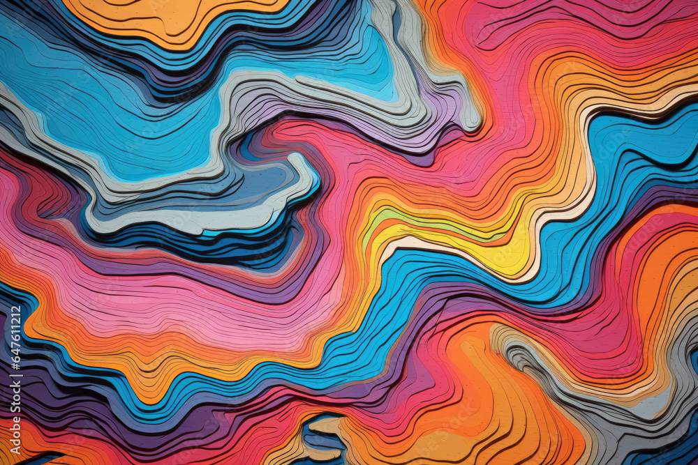 abstract paper cut wavy liquid background layout design. abstract paper cut wavy liquid background layout design.
