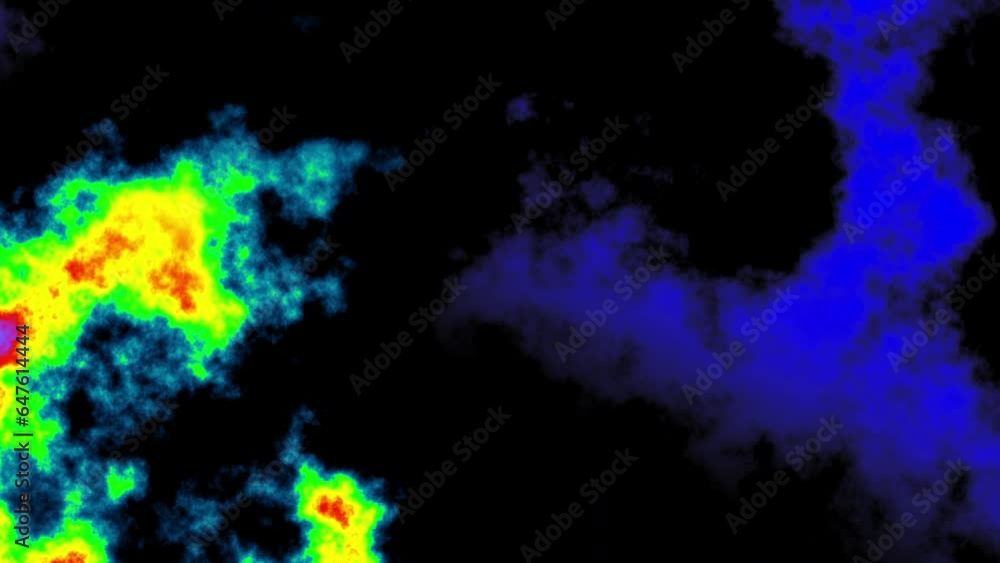 Seamless abstract wavy background for loop playback. 4k seamless clouds background Seamless abstract wavy background for loop playback. 4k seamless clouds background