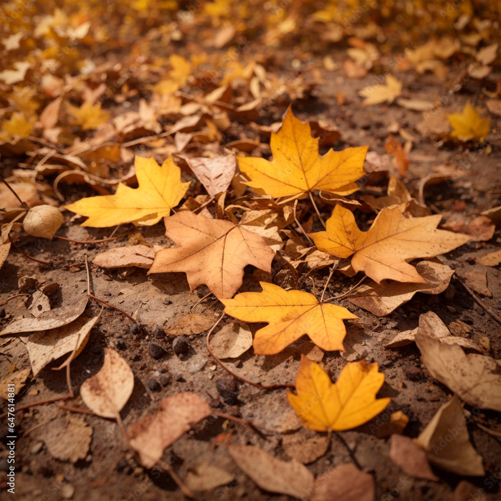 autumn leaves background