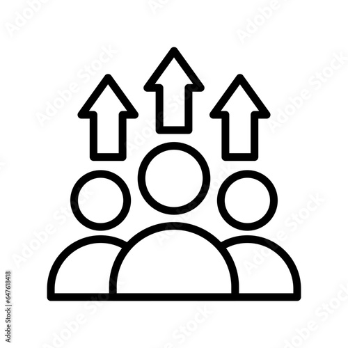 Team development Vector Icon

