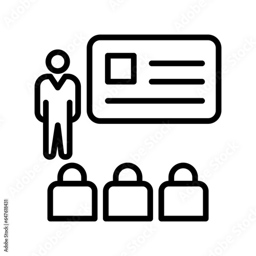 Conference Vector Icon

