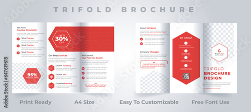 trifold brochure template 