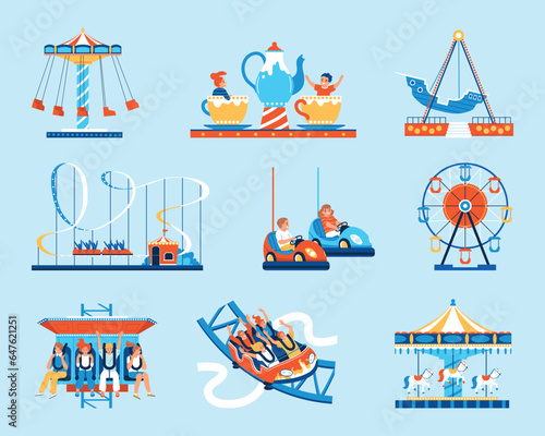 Amusement Park Color Set