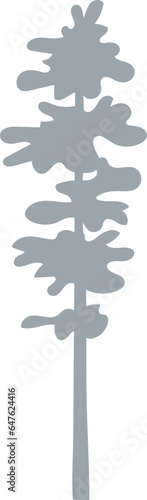 Tree Plant Silhouette