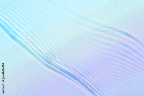 The texture of the water is tinted in blue and lilac colors. Bright summer sea pattern.