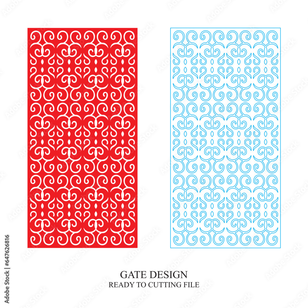 Gate Jali Design for laser Graphic and Plywood, Partition, Cnc Router Design, Acrylic and CNC Machine laser Cutting vector Gate Jali Design for laser Graphic and Plywood, Partition, Cnc Router Design, Acrylic and CNC Machine laser Cutting vector