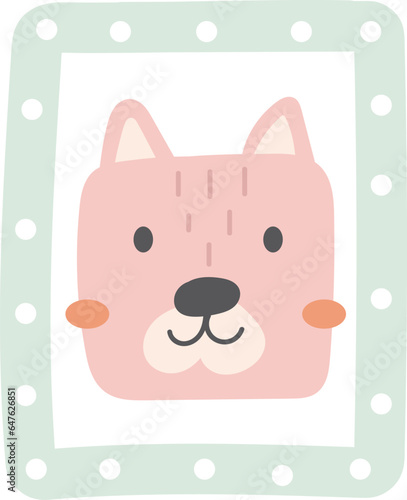 Dog Face Portrait