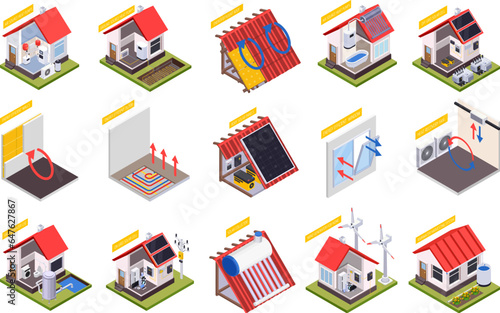 Climate Systems Icon Set