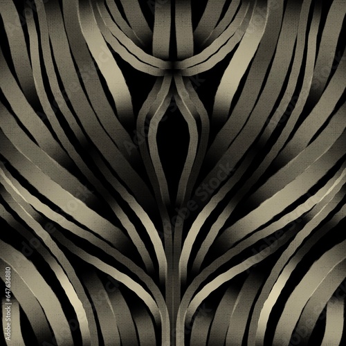 Wallpaper Mural Dark abstract with 3D effect. Lines and shapes on a dark background. Volumetric illustration. Background with 3D effect Torontodigital.ca