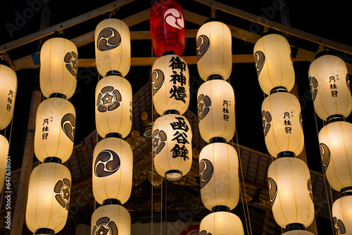 京都　祇園祭の宵山　函谷鉾（かんこほこ）
