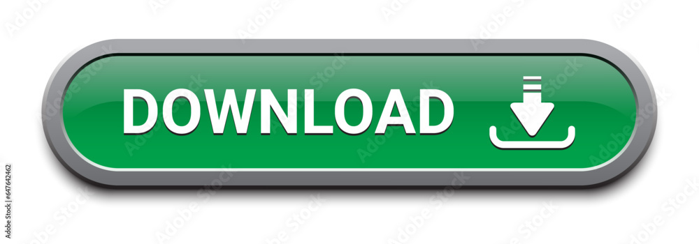 Green download button with arrow down icon vector design for decorate you website, UI UX ,mobile application, EPS10 isolated on white background. Green download button with arrow down icon vector design for decorate you website, UI UX ,mobile application, EPS10 isolated on white background.