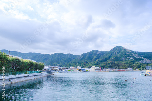 小豆島から見る瀬戸内海 くもり