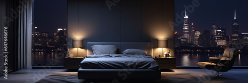 black luxury bedroom