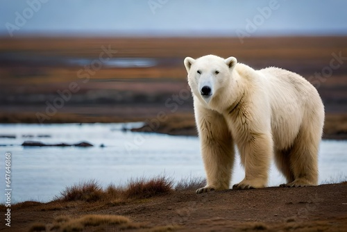 polar bear in the region © Sébastien Jouve