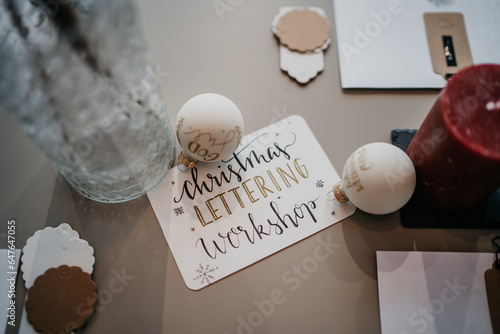 Christmas Handlettering Workshop - Creative Handmade