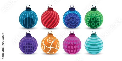  Christmas ball ornaments collection