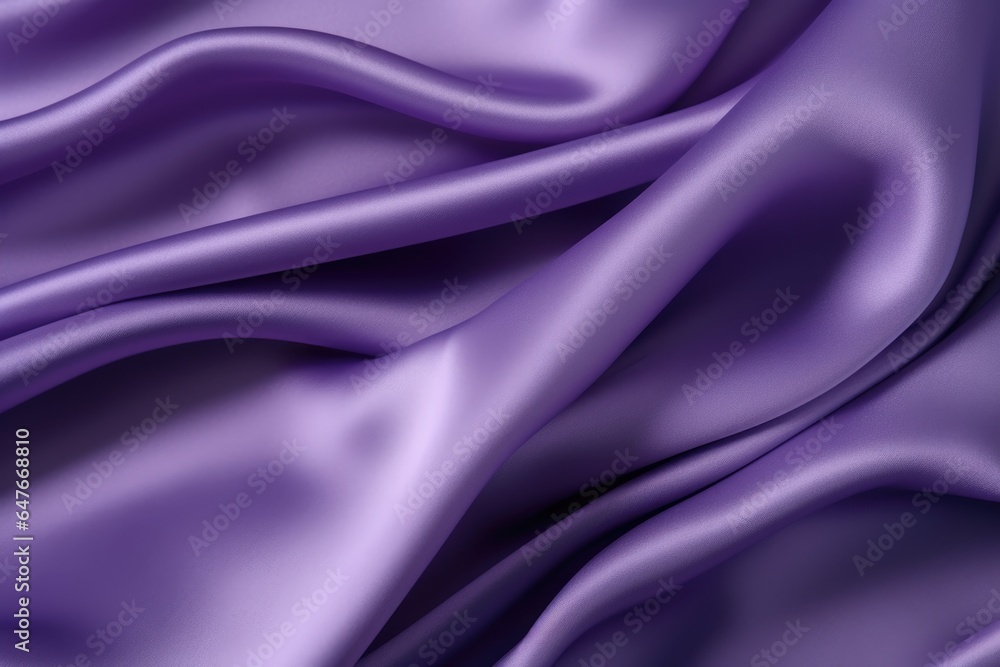 Obraz premium Violet soft silk fabric