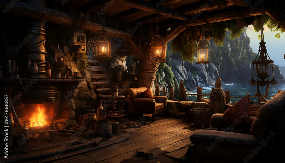 Enchanting Pirate's Den
