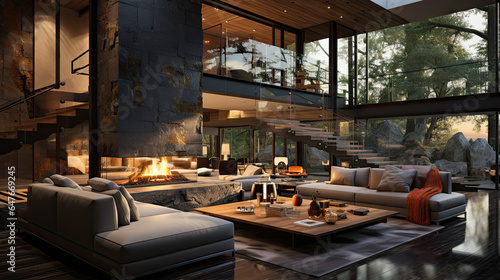 Elegant Luxury in Modern Home Interior