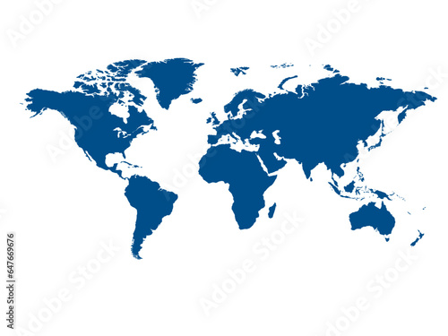 Earth Map. World Map. Wold Map Vector illustration