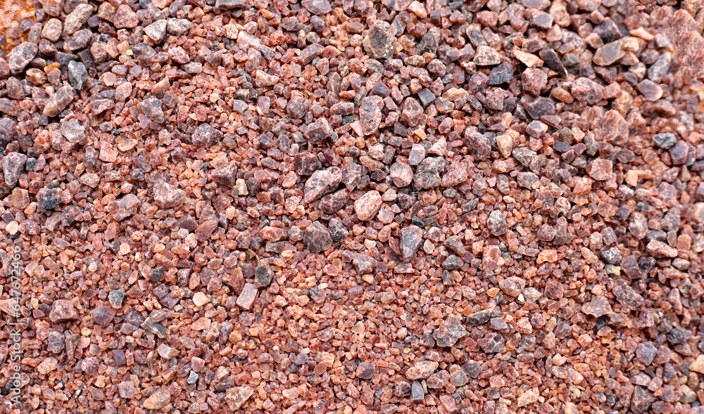 Black himalayan salt. Close up Black himalayan salt. Close up