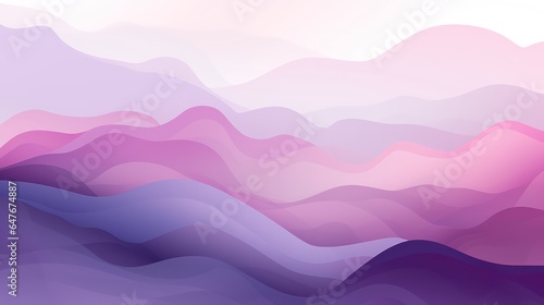 abstract background with mountains in three shades of purple