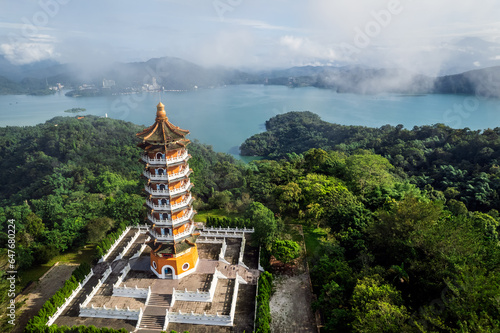 Obraz na płótnie Taiwan most popular landmarks w salonie