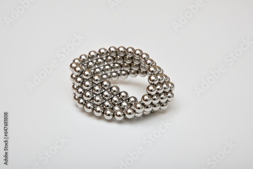 Moebius strip made of neodymium magnetic balls