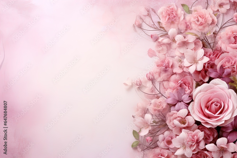 Pastel pink background for the design. Design of postcards, albums, notebooks. Pastel pink background for the design. Design of postcards, albums, notebooks.