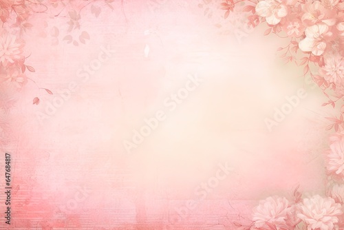 Pastel pink background for the design. Design of postcards  albums  notebooks.