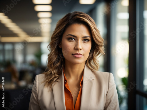 Portrait of a confident businesswoman