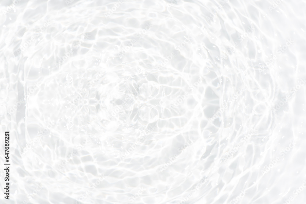 White water with ripples on the surface. Defocus blurred transparent white colored clear calm water surface texture with splashes and bubbles. Water waves with shining pattern texture background. White water with ripples on the surface. Defocus blurred transparent white colored clear calm water surface texture with splashes and bubbles. Water waves with shining pattern texture background.