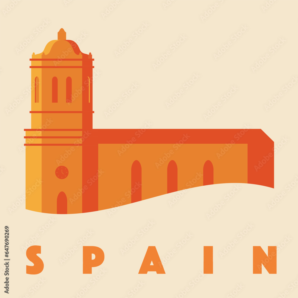 Spain, Cathedral Santa Maria logo