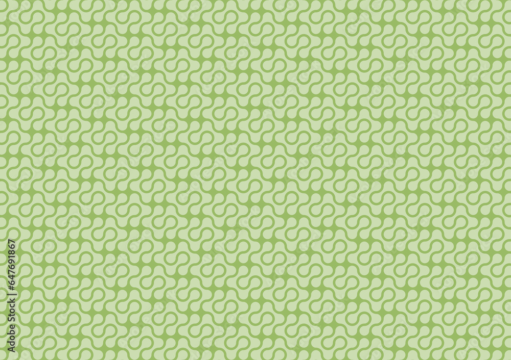 Abstract green geometric line smooth pattern decoration background Abstract green geometric line smooth pattern decoration background