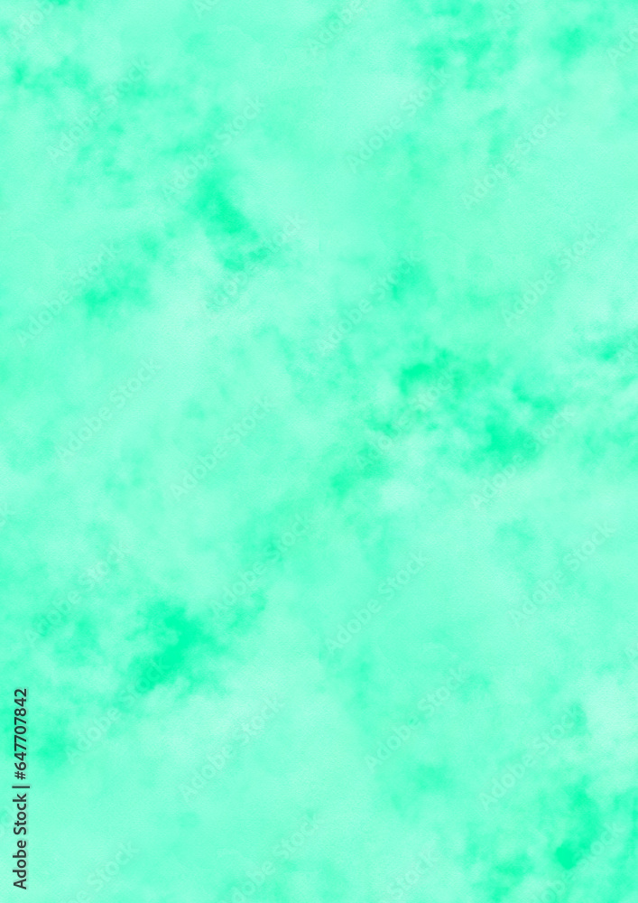 Green mint watercolor background Green mint watercolor background