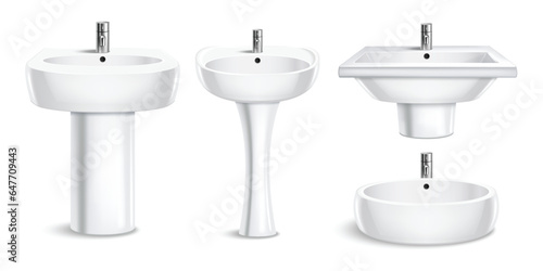 Realistic Sink Set