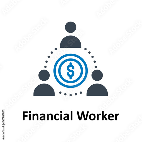 Team management Vector Icon

