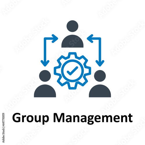  Team management Vector Icon 

