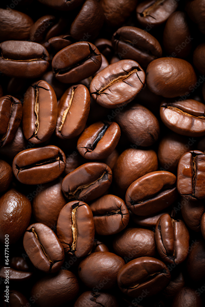 Fototapeta premium roasted coffee beans