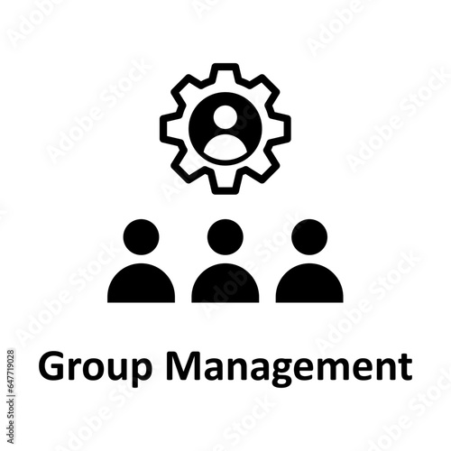 Group management Vector Icon