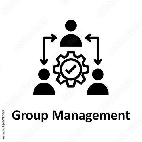  Team management Vector Icon 

